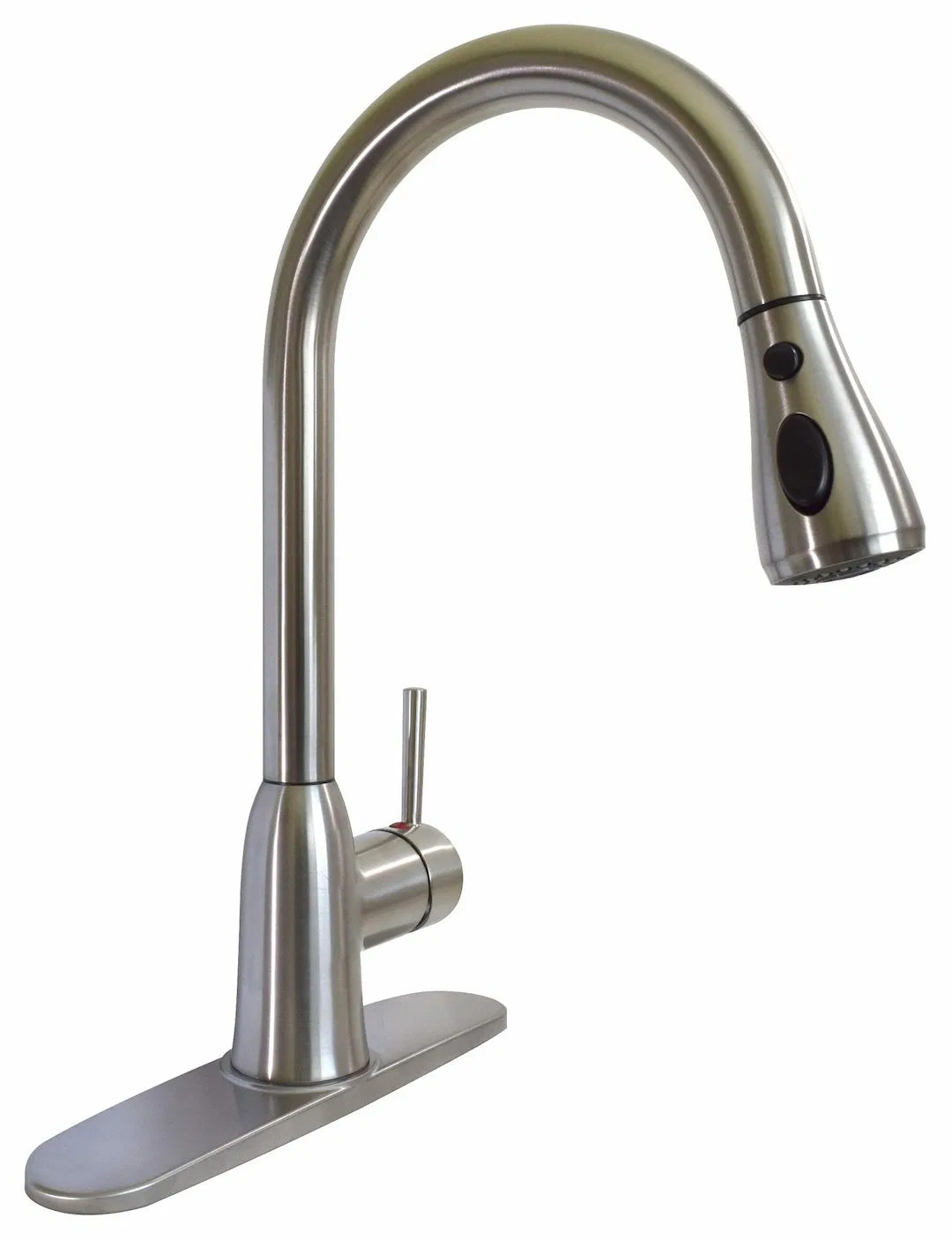 PF231466 – VALTERRA LLC Faucet, Use For Kitchen 8 Inch Deck Mount Slimline Hi-Arc Spout With Power Boost Pull Down Sp...